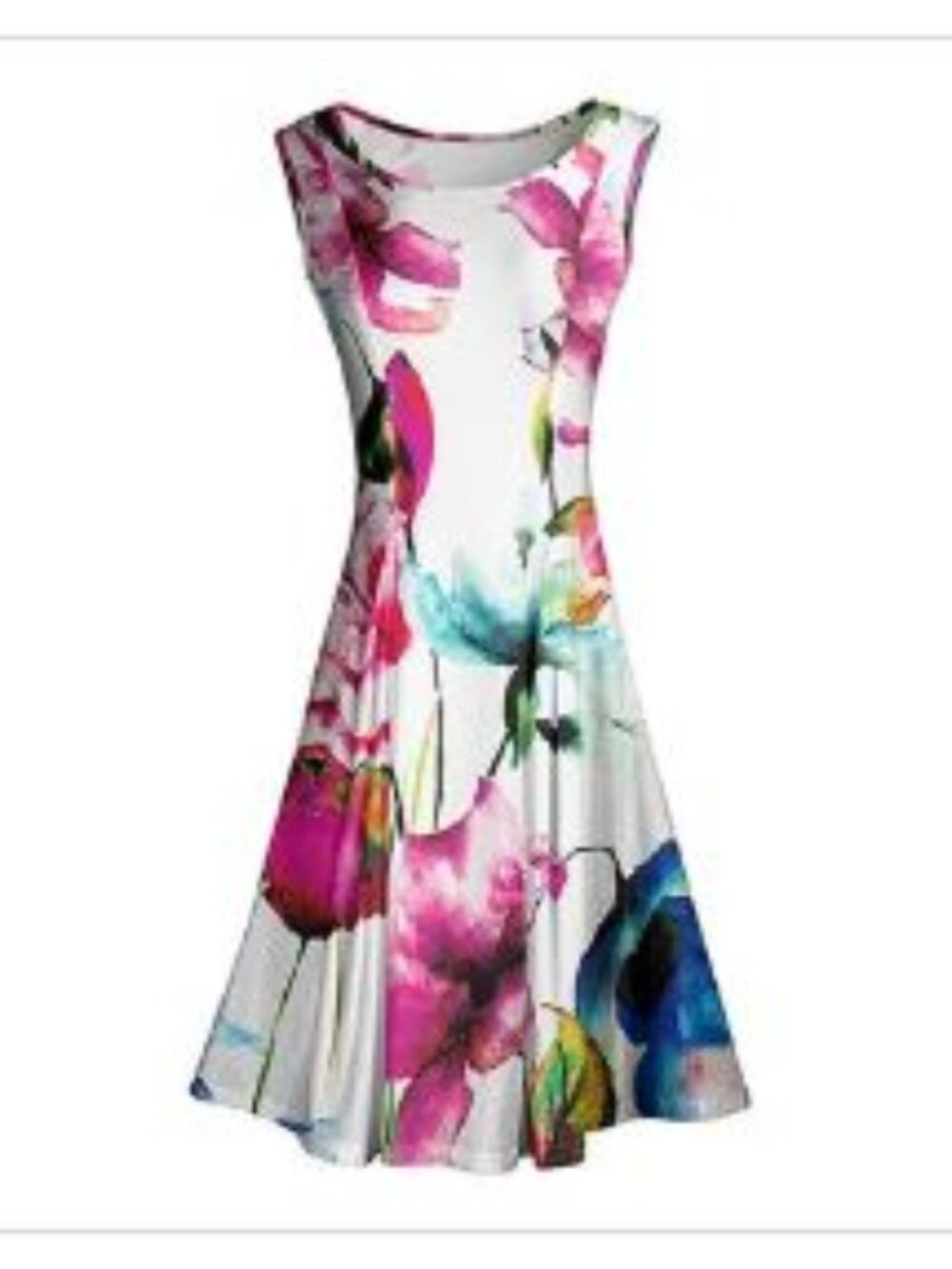 NEW Lily Sleeveless Fit & Flare Dress